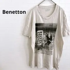 希少・ヴィンテージ❣️80s 90s ベネトン ブレイクダンス フォトTシャツのサムネイル