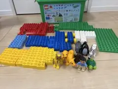 LEGO 楽しいどうぶつえん　動物フィギュア付きブロックセット　7618