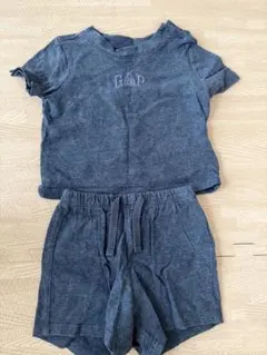 baby GAP ダークグレー Tシャツ・ショートパンツセット 6-12ヶ月