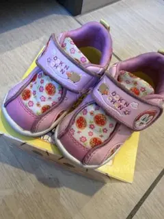 アンパンマン ベビーシューズ ピンク　13.5㎝