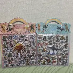 イタリアンブレインロット トゥントゥントゥンサフール 立体シール 2枚*2セット