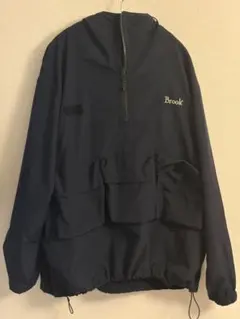 Brook アノラック　Brim Hood Anorak ネイビーsize2