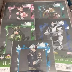 僕のヒーローアカデミア クリアファイル 5枚セット