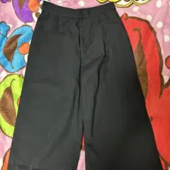 ワイドパンツ　ブラック　Ｌサイズ