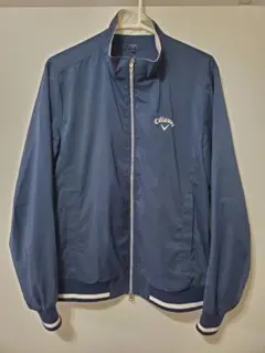 callaway(キャロウェイ)ワンポイントロゴ刺繍ポリエステルブルゾン