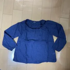 ボントン　スモック　長袖　ブラウス　サイズ8