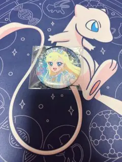 こ*ば様 ひみつのアイプリ　ホログラム　缶バッチ　みつき　さくら　映画　ファミマ