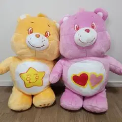 【２体セット】ケアベア ウルトラBIGぬいぐるみ
