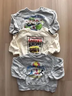 MARKEY'S マーキーズ ベビー トレーナー 3枚セット まとめ売り