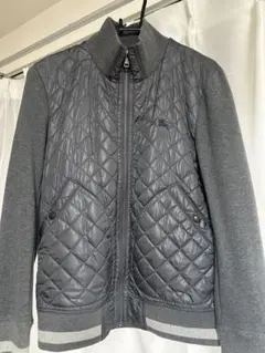 BURBERRY BLACK LABEL キルティングジャケット グレー