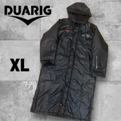 DUARIG デュアリグ ベンチコート XL ブラック ロング丈 サッカー 野球