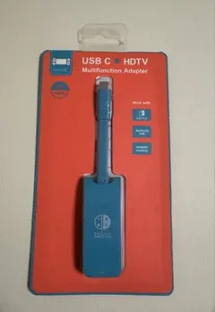 4K Switch ドック HDMI変換TVモード PD充電多機能 変換ケーブル