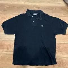 ラコステ ブラック ポロシャツ
