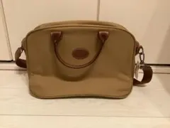 美品ロンシャンLONGCHAMP ベージュ ボストンバッグ本物
