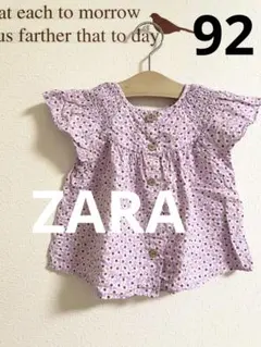 ☆ZARA☆ザラ　小花柄ブラウス　トップス