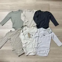 H＆M ベビー ロンパース 6点セット 6~9M