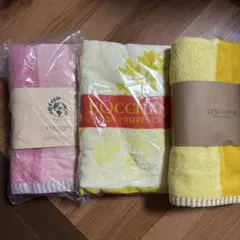 L'OCCITANE ノベルティ バスタオル 3枚セット
