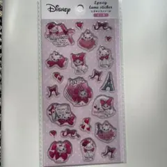 Disney マリーキャット エポキシステッカー