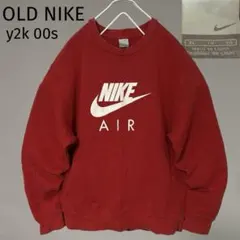 y2k 00s OLD NIKE オールドナイキ ビッグロゴ スウェット XL