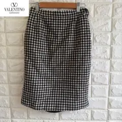 美品　Valentino garavani 千鳥柄　タイトスカート　Mのサムネイル