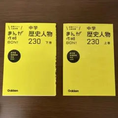 中学歴史人物230 上下巻　新装版