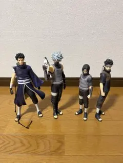 4体セット　一番くじ NARUTO-ナルト-疾風伝心を写 す赤き瞳