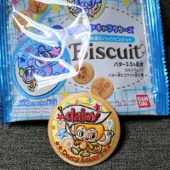 ナルミヤキャラクターズ 刺繍缶バッジ ビスケット