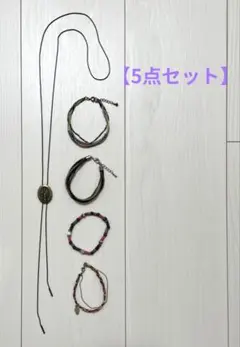 【5点セット】マリア像ネックレス&ブレスレット