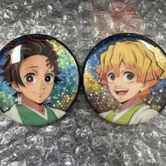 鬼滅の刃 ジャンプフェスタ ジャンフェス 缶バッジ 竈門炭治郎 我妻善逸 ②
