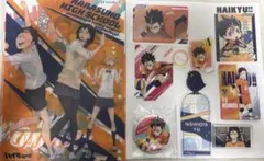 ハイキュー!! 西谷夕 カード・缶バッジ・ミニアクリルスタンドセット