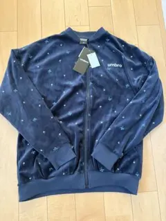 TOOSUNDAY umbro ベロアジャージ　上のみ　ネイビー