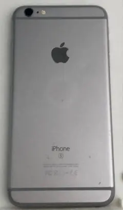 iPhone 6s Plus Silver 128 GB SIMフリージャンク品