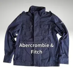 Abercrombie & Fitch ネイビー ミリタリージャケット