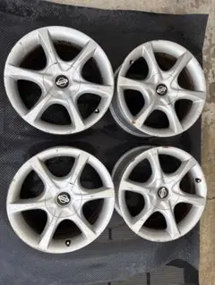 ER34 純正 17インチ アルミホイール 4本セットのサムネイル