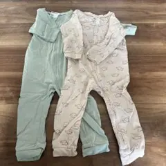 ロンパース・カバーオール 2点セット　92 H&M