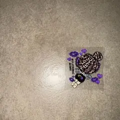 ヒスミニ ヒョウ柄 防水ステッカー