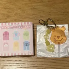 ディズニーストア シークレット キーチェーン プー アクリル