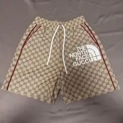 激レア GUCCI × ノースフェイス コラボハーフパンツ Sサイズ - メルカリ