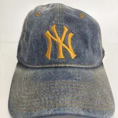new era Yankees denim デニム　キャップ　ビンテージ