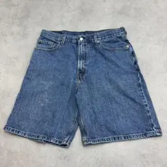t*o様 コロンビア製　リーバイス550　デニムハーフパンツ　古着　インディゴ