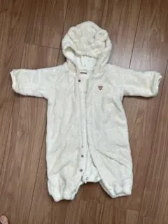 ミキハウス　マイクロファーカバーオール