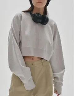2025年最新】Cropped sweat pullover todayfulの人気アイテム