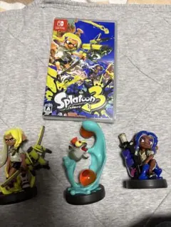 スプラトゥーン3ソフト amiibo3体付き