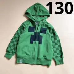 マインクラフト マイクラ クリーパー パーカー ハロウィン仮装 トレーナー130