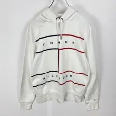 訳あり TOMMY HILFIGER パーカー プルオーバー スウェット S