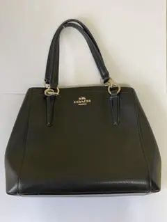 COACH レザー バッグ ブラック