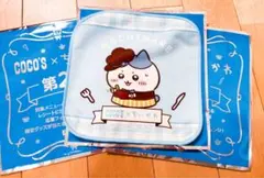 【ちいかわ】ココス　ハチワレ　ハンカチ　タオル ３枚セット