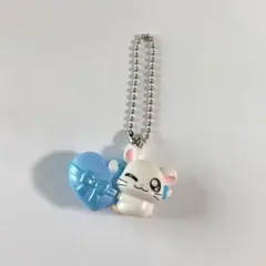 ガチャ　ハム太郎　スイングマスコット　リボンちゃん