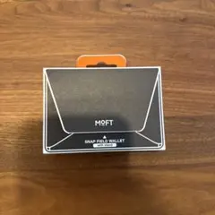 【未使用】MOFT SNAP FIELD WALLET スタンド付き ブラック
