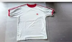 adidas USA製 3ライン ゲームシャツ L 赤 5359 - メルカリ